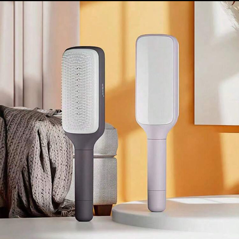 Macaron Color Anti-Static Hair Brush – Gentle Detangling, Scalp Massage & Travel-Friendly”